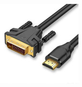 HDMI A till DVI-adapterkabel - 2 m (ej lämplig för anslutning till Eritel- eller V-portar)