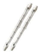 2 st 300W Dimbar R7s Linjär Halogenlampa Säkerhetsstrålkastare 118 mm
