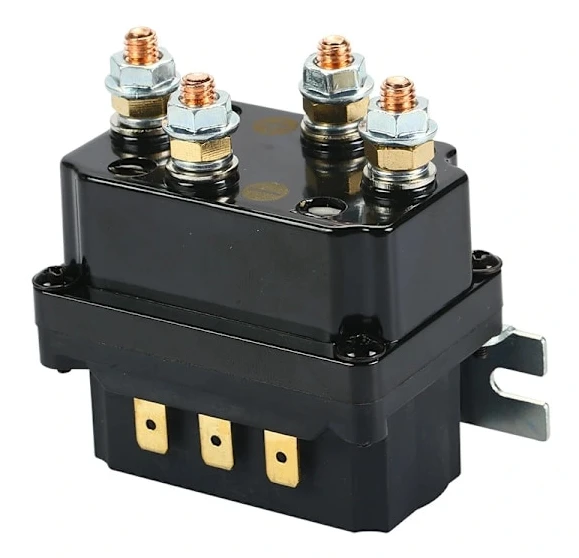 Vinsch Solenoidrelä, 12V Vinschrelä Magnetisk Brytare Lätt att Installera 250A Relä för ATV