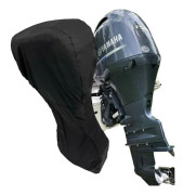 Båt Motorbåtsöverdrag, 420D Heavy Duty Oxford Cloth Full Boat Utombordsmotor