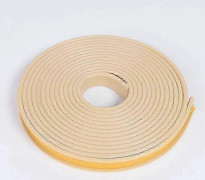 5M U-formad Kantlist Självhäftande Kantlist TPE Gummi Träskiva Stol Bordsskydd Möbeldekoration beige[qb] 18mm beige