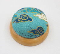 Nålskål för Sömnad och Broderi DIY Hantverk Flerfärgad Nålförvaring Nålhållare Handgjord Hälsosam Nålskål CHINA grön
