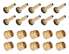 10 Set Hydraulisk Skivbromsslang Olivanslutning Insats för Reservdel