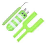 Stickmaskin Bi Repstickningsverktyg DIY Manuell Mini Vävstol Set Hushållshantverkstillbehör