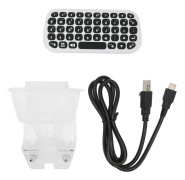 För PS5 Trådlöst Tangentbord Portabel Mini Gamepad Chattbräda Trådlöst Bluetooth 3.0 Tangentbord