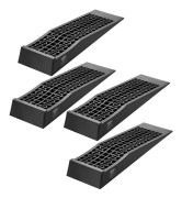 Bilramper - Lågprofilramper - 4-pack - 9072 kg kapacitet - 65 mm lyfthöjd - För lågprofilsbilar - För garage och oljebyte
