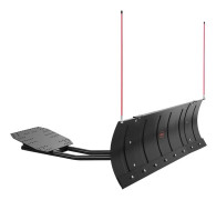 Snöplogblad - ATV/UTV Snöplogssats - Justerbar Bredd 109–152 cm - Snabbt Avtagbart Fäste - Universal Montering - Kraftigt Stålblad - Gummiflikar