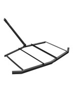 Uppfartsväghyvel - Bogserad grusjämnare för ATV/UTV/trädgårdstraktor - Bredd 183 cm - Q235 Stål - Dragkrok med sprint
