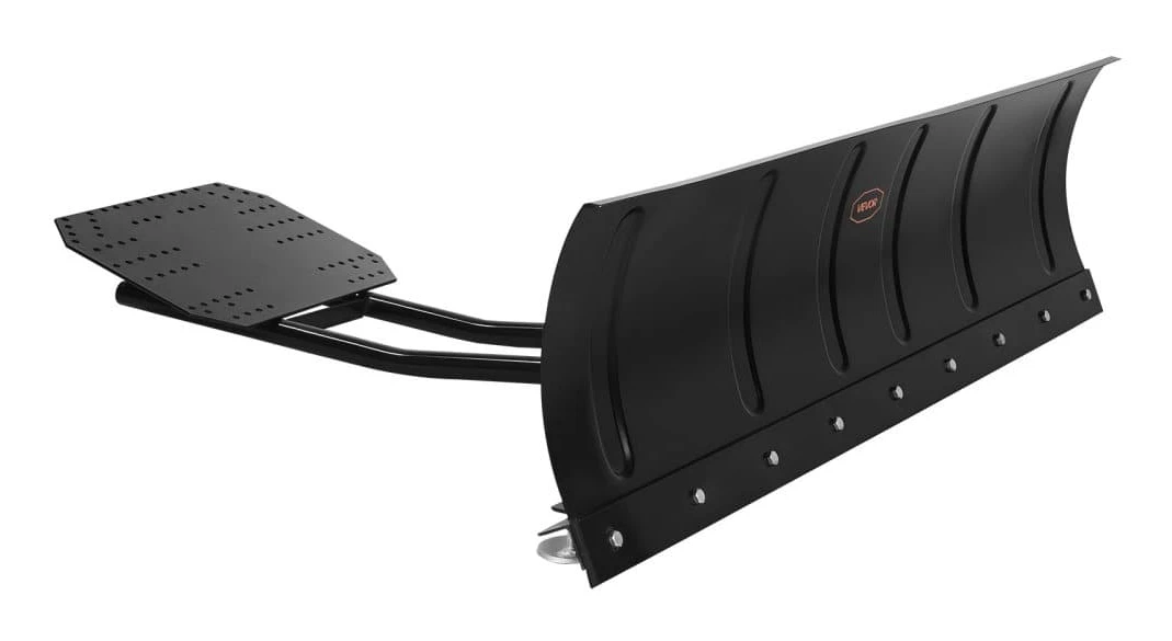 ATV/UTV snöblad - Snöplogssats med universalfäste - Bredd 152 cm - Höjd- och sidjusterbart - Snabbfäste - Stålblad - Tre monteringsalternativ