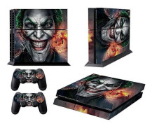 Clown Bucky Mönster Mode Färg Skyddsfilm Klistermärke för Sony PS4 (FMY) Not Specified