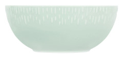 Aida - Life in colour - Confetti - Pistachio saladbowl w/relief porcelain (13490)