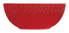Aida - Life in Colour - Confetti - Chili saladbowl w/relief porcelain (13470)