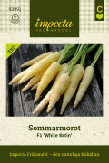 Morot Sommar White Satin F1, Ekologisk - Daucus carota subsp. sativus White Satin F1