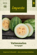 Melon, Vatten-, Orangeglo - Citrullus lanatus Orangeglo