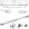 Ny - 4 Gasfjädrar Pneumatisk Arm Hydraulisk Köksskåpsdörr Lyftskåp Skåpsdörrstil 1