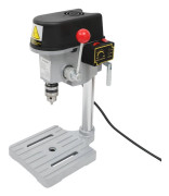 Mini bordsborrmaskin - 5158A pelarborrmaskin - 340 W - 12000 rpm - 110/220 V AC 50 Hz - Chuck 1–10 mm - Matning 4 cm, slag 2,5 cm - svart