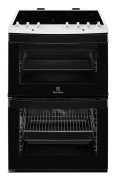 Electrolux 500 SurroundCook Dubbelugn HighLight-Häll 60 cm Svart Slät Emalj LKR65000SW