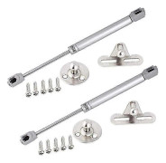 Hydrauliska gasfjädrar för köksskåpsdörrlyftdämpare, 80N / 8kg 270mm, 2-pack