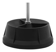 Hjulbalanserare - Däckbalanseringsmaskin - Bärbar - Universell - Aluminiumlegering - För bilverkstad - Svart
