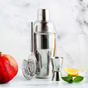 5-delat bartenderset i rostfritt stål – 500 ml shaker