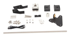 Dubbel Z-axel Kit Stabil Struktur Stark Metall Enkel Installation Ledande Skruv Uppgraderingskit för Ender 3 Pro V2 3D-skrivare