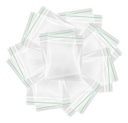 Gripseal-påsar (40 x 40 mm, 100-pack) Slitstark Zip Lock | Mångsidiga små genomskinliga påsar för matförvaring, smycken och mer