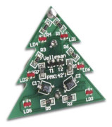 Mini LED-julgranskit – Bärbar, SMD-teknik, 6 lysdioder