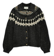 Koftor / Cardigans / Västar Aware Tillie Cardigan - Medium Grey Melange