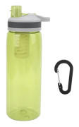 BPA-fri Filtrerad Vattenflaska, Vattenrenare för Utomhusbruk, Vandring, Nödsituationer, Ihåliga Fibermembranfilter 2000 Liter, Ergonomisk Design, K...