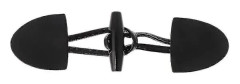 6 Par Läder Horn Toggle Förslutningsknappar Kappa Jacka Duffel Sömnad Diy Kläder