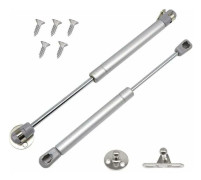 （pt）Set med 2 Gasfjädrar, 60N/6 kg Möbelfjäder Gasstötdämpare, Mjukstängande gångjärn, Hydraulisk Fjäder Skåpfjäder för Köksluckor (2, 60N),