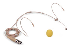 Lätt huvudburen headset Mikrofon Kondensator Mic 4-stifts Mini XLR-kontakt för trådlös Bodypack 4-pin XLR