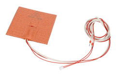 VORON V0 3D-skrivare Uppvärmd Silikonplatta 100x100mm 220V 100W Gummi Varmbäddstillbehör