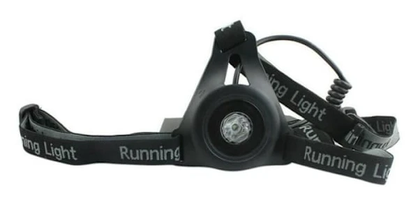 (Vita strålkastare och röda baklyktor) Uppladdningsbar USB LED-strålkastare för löpning - Svart - 3 lägen - 50m - ABS - 240 min white headlights and red taillights