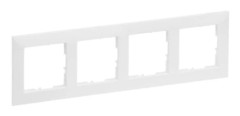 Legrand SEANO 4-grupps karm i 765174 i färgen ultra white 5 (765174)