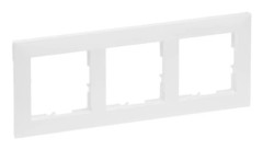 Legrand SEANO 3-grupps karm i 765173 i färgen ultra white 5 (765173)