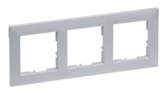 Legrand 765273 platta och ram till strömbrytare och vägguttag Aluminium