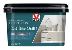 V33 Målarfärg Badrumsrenovering Perfektion Råg Satin 0,75 L