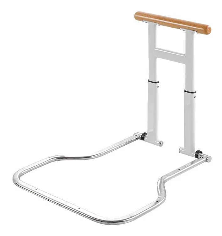 Sänghjälpstång, Justerbar Höjd, Halkfri Handtag,VIT