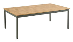 Brafab, Reno soffbord 70x110 cm Nordic Green / Natural would