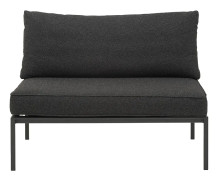 Brafab, Upper 2-sits mittdel Svart / Teddy Black