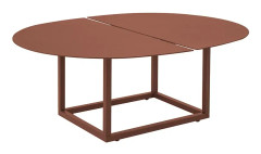 Brafab, Olive soffbord 80x110 cm Zin Red