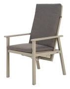Brafab, Samvaro positionsstol med hög rygg Khaki / Soft Dawn