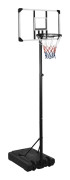 vidaXL Basketkorg transparent 235-305 cm polykarbonat