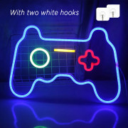 Spel Neon Skyltar Xbox Neonljusskylt Väggkonst Blå LED Neonljus