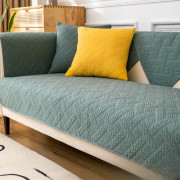 Fyra säsonger Universal Ren Bomull Modern Minimalistisk Nordisk Soffkudde Halkfria Sittdynor Set Överdragstyg 70*70