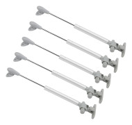 5 st Dörr Hydraulisk Stödstång Tatami Skåp Lyft Upp Gasfjäder Lock Flik Stöd Gångjärn Stödstång