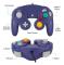 Gamecube-handkontroll, 2-pack Klassiska spelkontroller med vibrationsjoystick