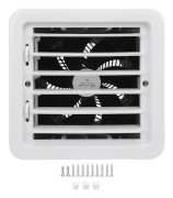 RV Sidewall Fan 12V 5W Manual Adjustment Side Ventilation E