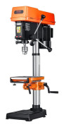 Bänkborrpress - Pelarborr 30,48 cm 750 W - Variabel Hastighet 340–2200 varv/min - Lutbart Bord 0–45° - Laserpositionering - För Trä och Metall